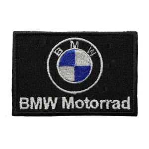 Emblema Bordado – BMW Motorrad (Retangular)