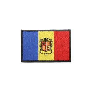 Emblema Bordado – Bandeira Andorra