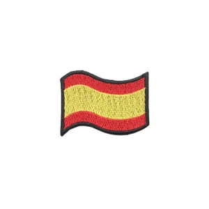 Parche Bordado – Bandera de España en Movimiento sin escudo (España)