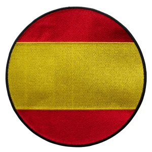 Parche Bordado – Bandera de España (Redondo) (España)