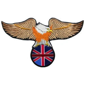 Águia com bandeira Inglaterra