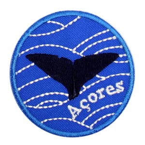 Emblema Redondo Locais Baleia Açores Portugal