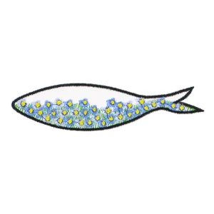 Emblema Sardinha com Flores Hortências dos Açores