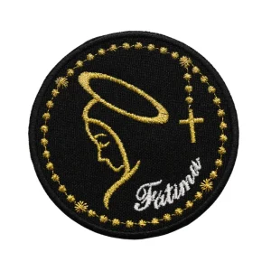 Emblema Bordado – Fátima Redondo (Preto)