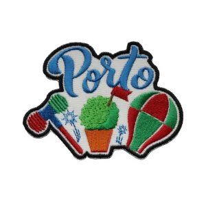 Emblema Bordado Porto – São João