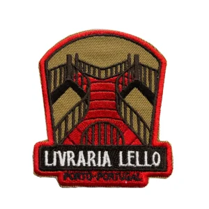Emblema Bordado – Livraria Lello, Porto