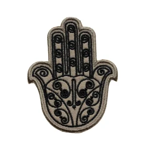 Emblema Bordado – Mão de Fátima/Hamsá