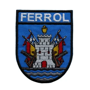 Parche Bordado – Escudo de Ferrol (España)
