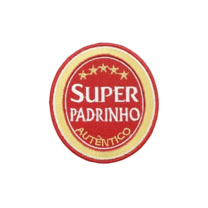 Emblema Bordado Super Padrinho
