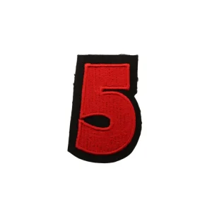 Emblemas Living Nº 5 Vermelho