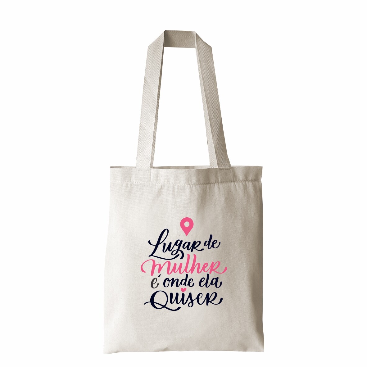 EcoBag Algodão Cru 35×40 Dia da Mulher - Image 2
