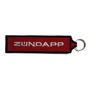 Porta-chaves Bordado Zundapp Vermelho