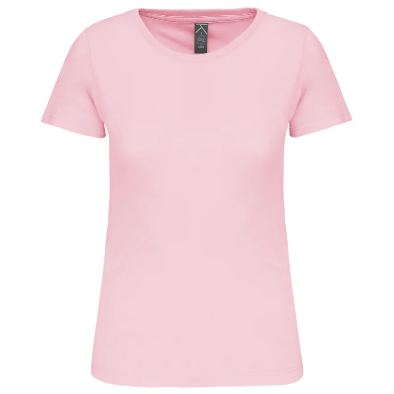 T-shirt de Senhora com Decote Redondo - Image 4