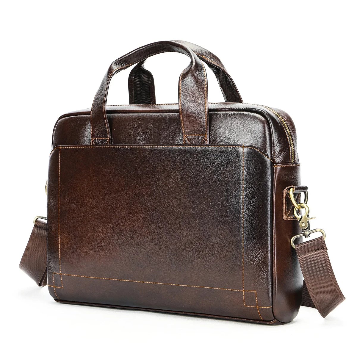 Pasta Masculina de Couro para Notebook Executiva – Modelo Bolsa de Mão ou Ombro! - Image 9
