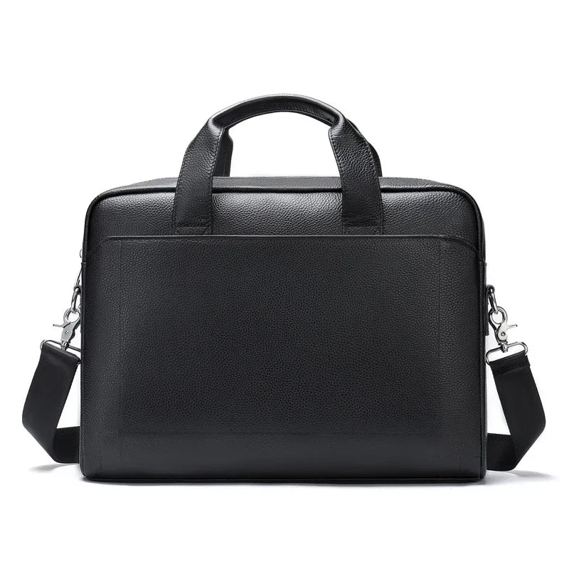 Pasta Masculina de Couro para Notebook Executiva – Modelo Bolsa de Mão ou Ombro! - Image 2