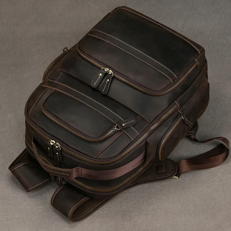 Mochila de Couro Masculina Executiva Prime para Notebook! - Image 7