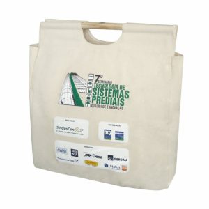 Ecobag Bolsa alça madeira nº 1