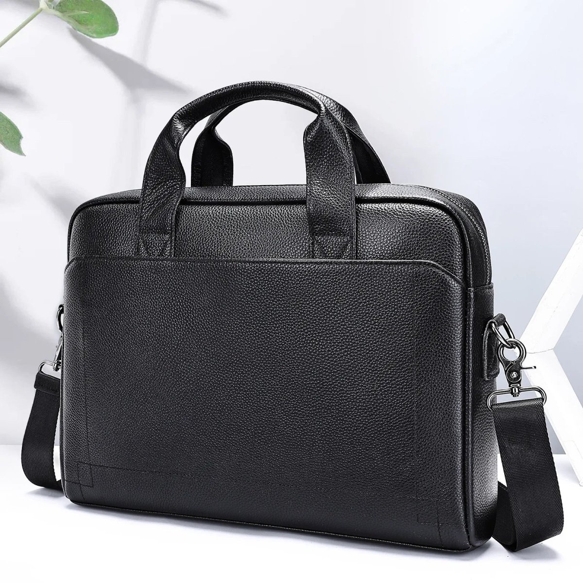 Pasta Masculina de Couro para Notebook Executiva – Modelo Bolsa de Mão ou Ombro! - Image 5