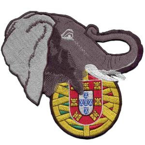 Emblema Portugal Escudo Elefante