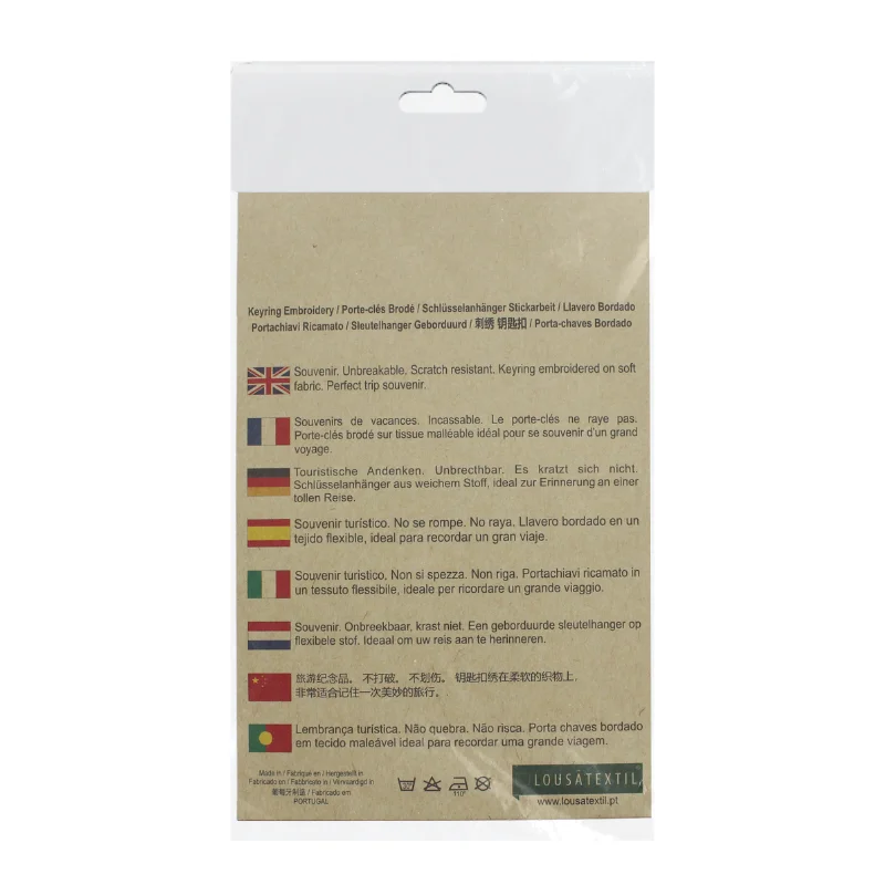 Porta-chaves Bordado – Famel - Image 4