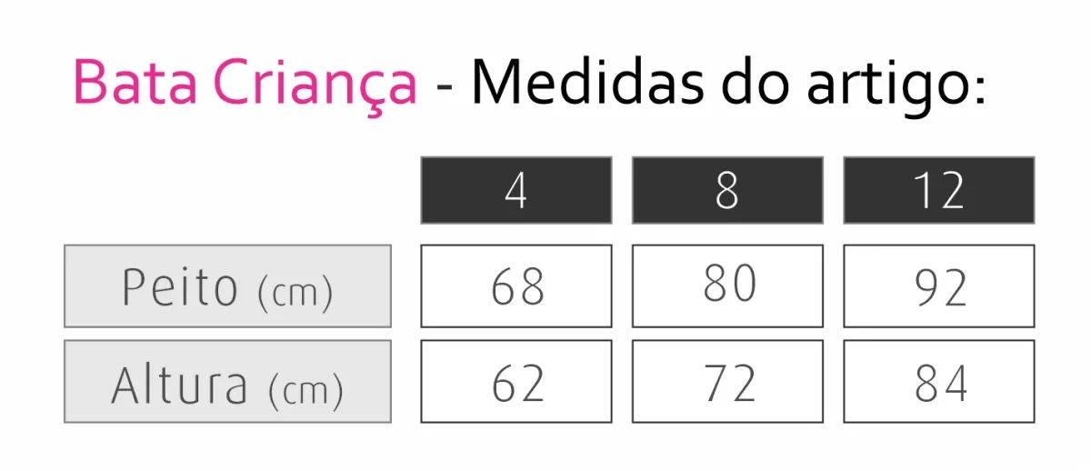 Bata Branca Personalizada para Criança - Image 3